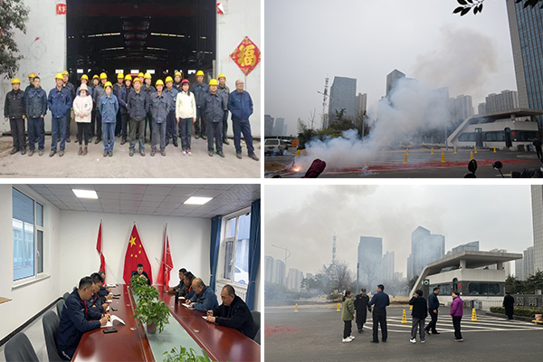 ? 鄭州市東鼎干燥設(shè)備有限公司新年復(fù)工，開(kāi)工大吉