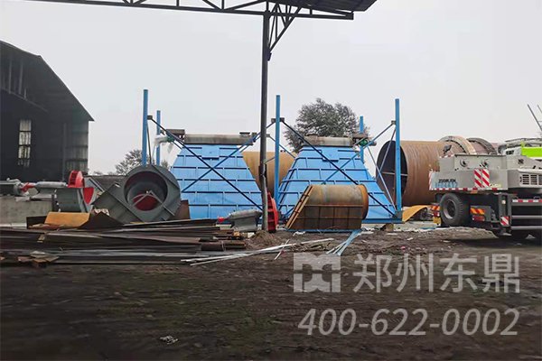 煤泥烘干機(jī)項(xiàng)目安裝現(xiàn)場(chǎng)情況