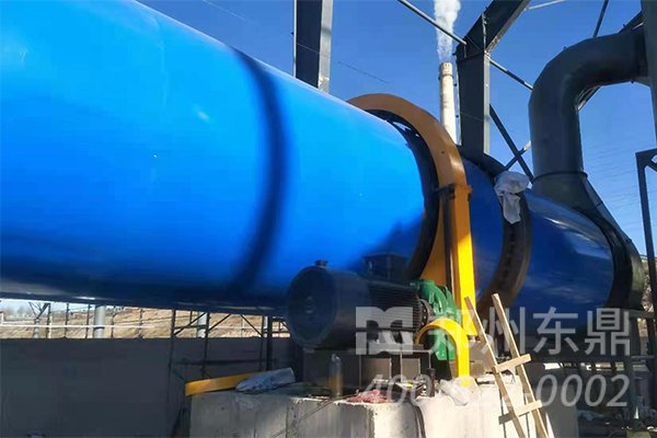 內(nèi)蒙古煤泥干燥設備安裝現(xiàn)場