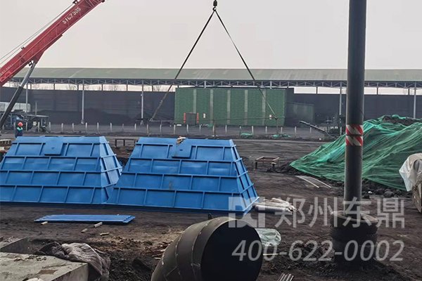 山西應(yīng)縣煤泥烘干機(jī)安裝現(xiàn)場