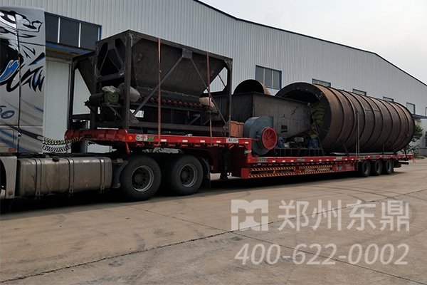 內(nèi)蒙古煤泥烘干機項目裝車發(fā)貨現(xiàn)場實拍
