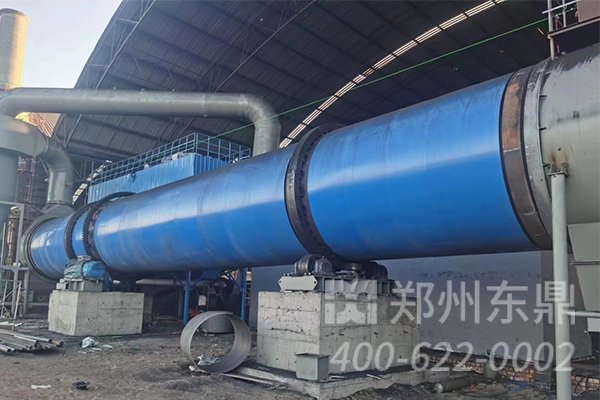 內(nèi)蒙古伊旗煤泥烘干機項目安裝現(xiàn)場