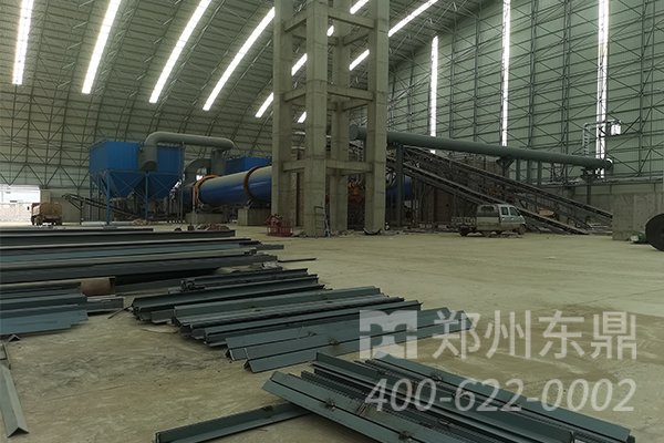 山西燃氣型煤泥烘干機安裝實拍現(xiàn)場