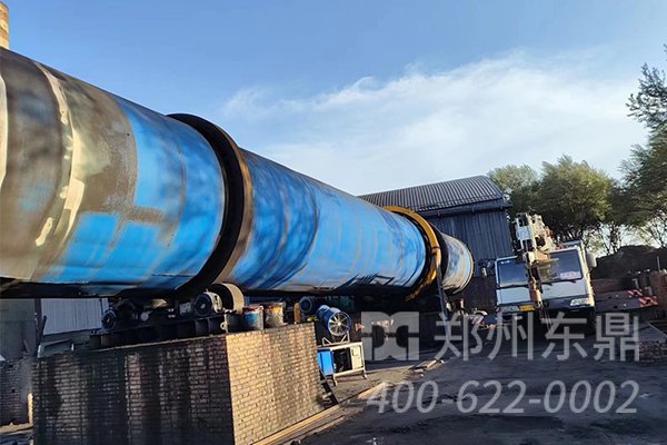 山西煤泥干燥機(jī)安裝施工現(xiàn)場實(shí)拍圖